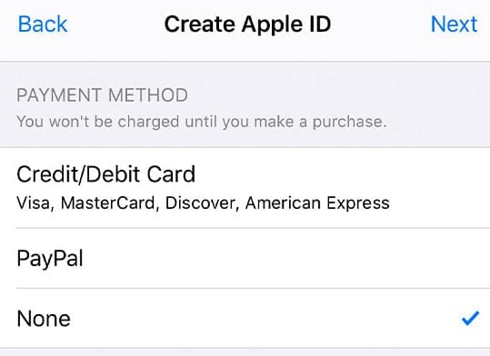 provide a new payment method for apple id mac